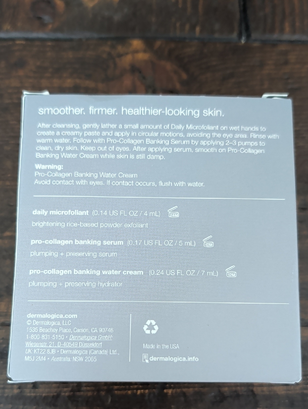 dermalogica Smooth + Firm Skincare Trio Bundle Sample pack - Picture 3 of 4